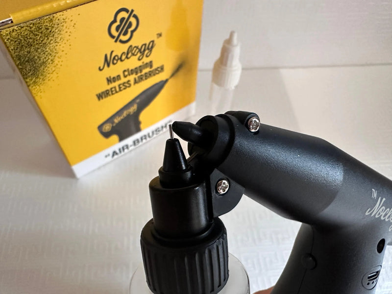 NOCLOGG Non-Clogging Wireless Airbrush