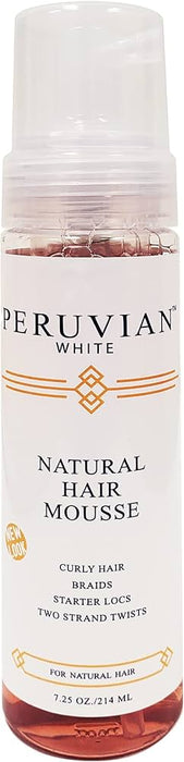 PERUVIAN WHITE Natural Hair Mousse