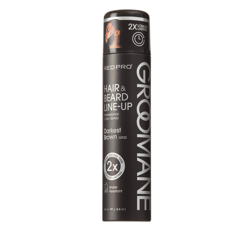RED PRO Groomane Hair & Beard Lineup Darkest Brown