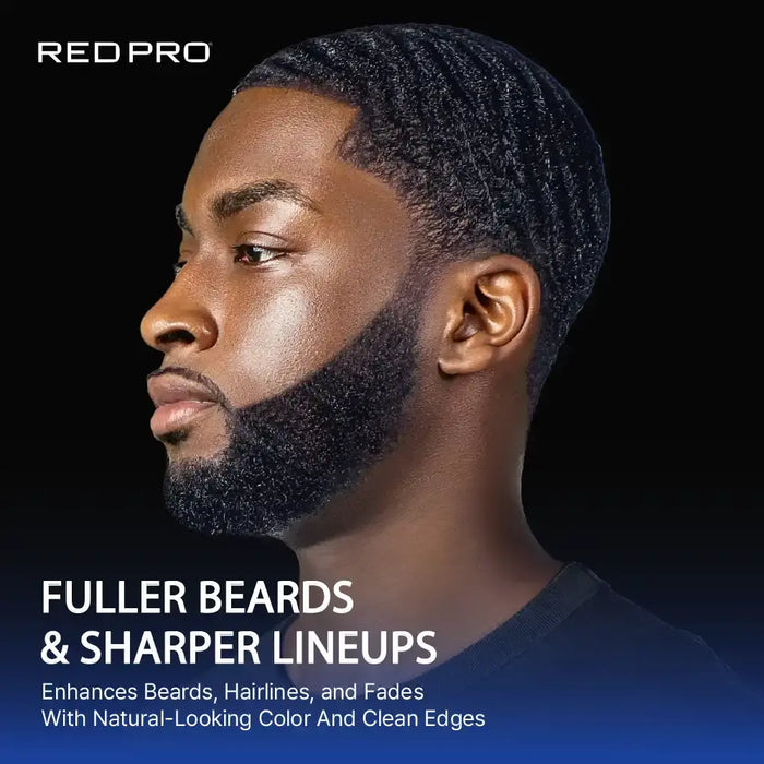 RED PRO Groomane Beard & Lineup Color Black