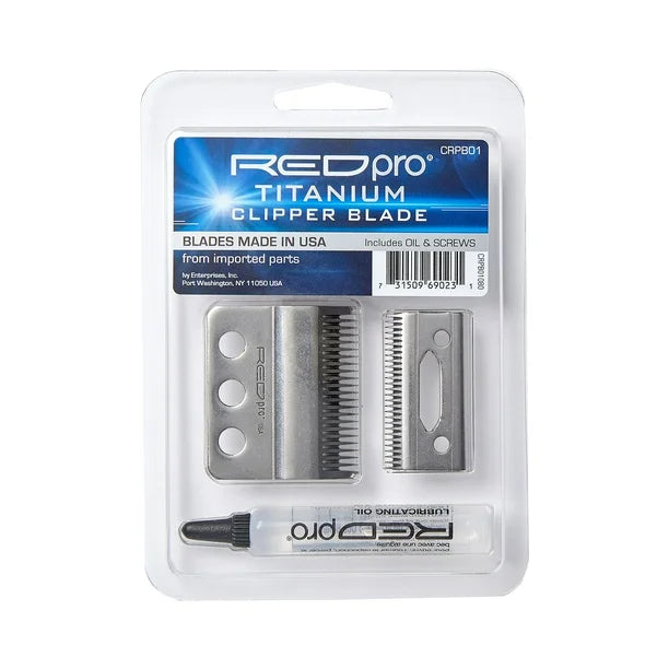 RED PRO Titanium Clipper Blade
