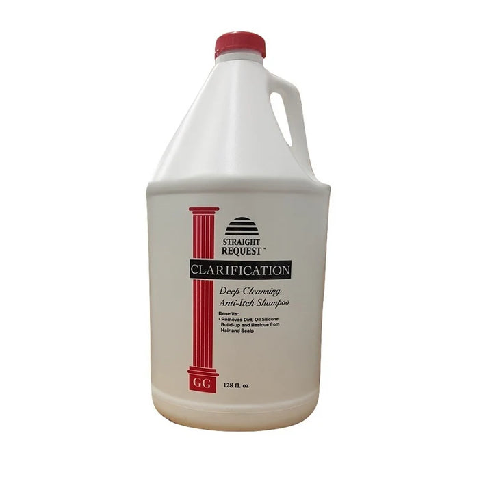 STRAIGHT REQUEST Clarification Deep Cleansing Anti-Itch Shampoo 32oz