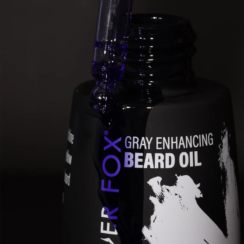 SILVER FOX Grey Enhancing Beard Oil