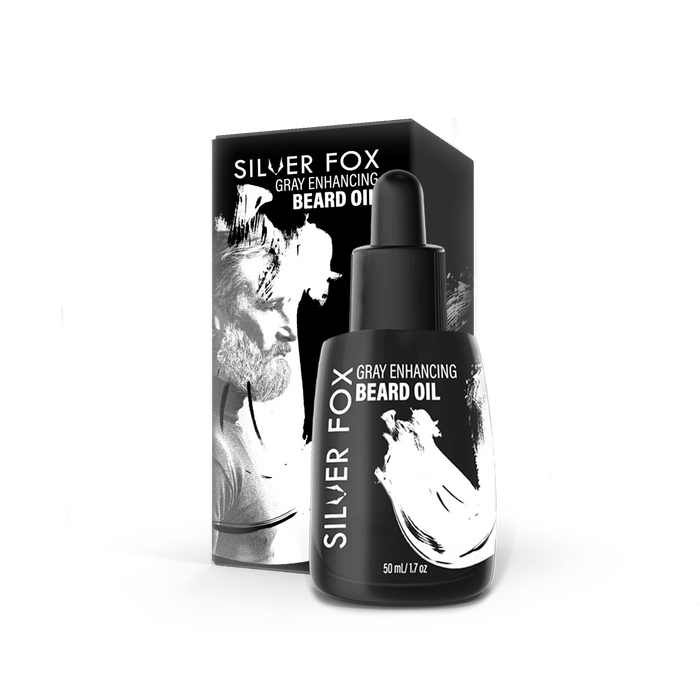 SILVER FOX Grey Enhancing Beard Oil