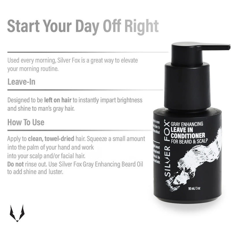 SILVER FOX Grey Enhancing Leave-In Conditioner