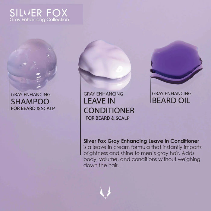 SILVER FOX Grey Enhancing Beard Oil
