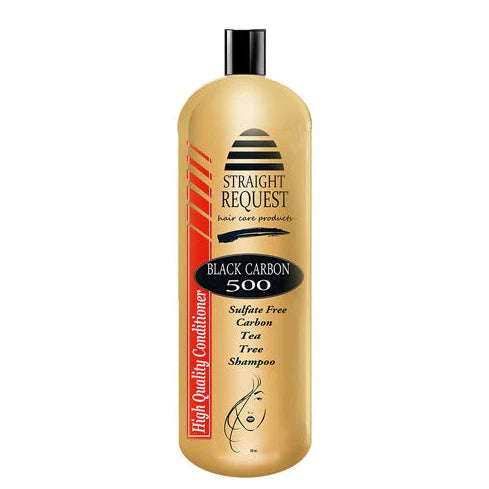 STRAIGHT REQUEST Black Carbon 500 Sulfate-Free Shampoo