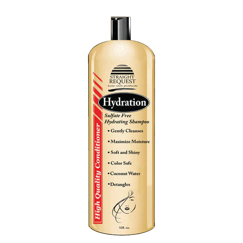 STRAIGHT REQUEST Hydration Sulfate-Free Shampoo 32oz