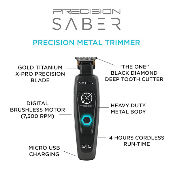 STYLECRAFT PRO Precision Saber Cordless Trimmer