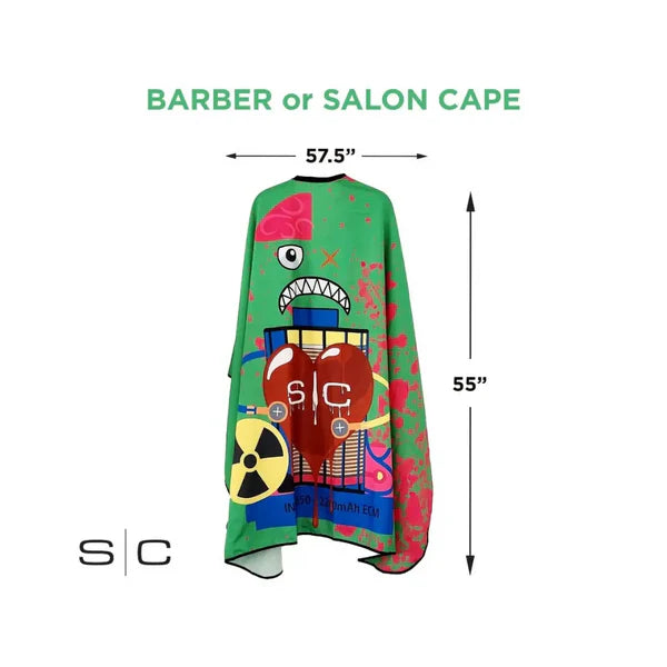 STYLECRAFT Radioactive Barber & Stylist Cape