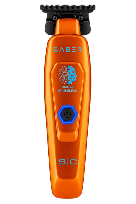 Stylecraft Saber Cordless Digital Brushless Motor Trimmer (Orange)