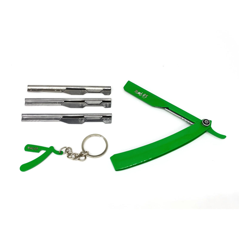 Tomb45® Triple Cartridge Razor Holder (Green)