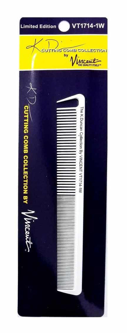 VINCENT Ceramic Hook All Purpose Comb 7.25"