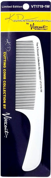 VINCENT Ceramic Flat Top Comb Jr. 8-1/4"