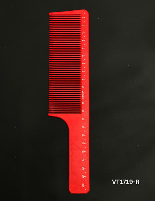 Vincent Professional Red Ceramic Comb Kenny Duncan Collection VT1719-R