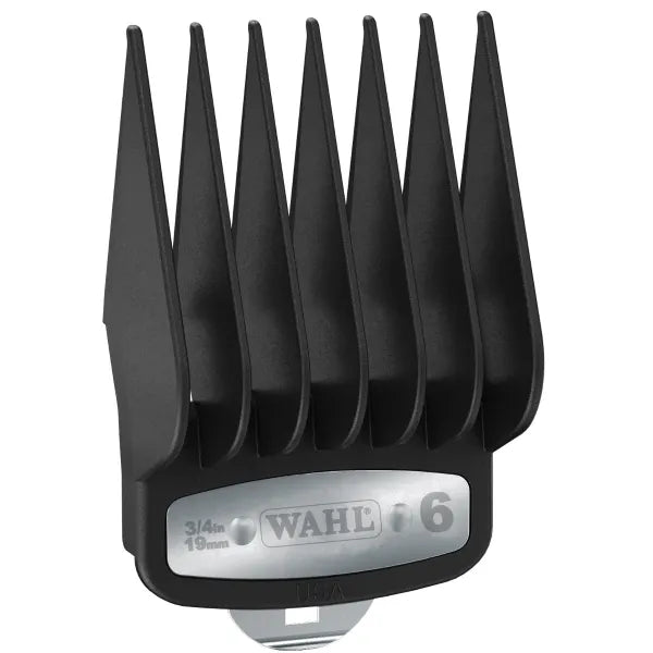 WAHL 8 Pack Premium Guides with Organizer - Black