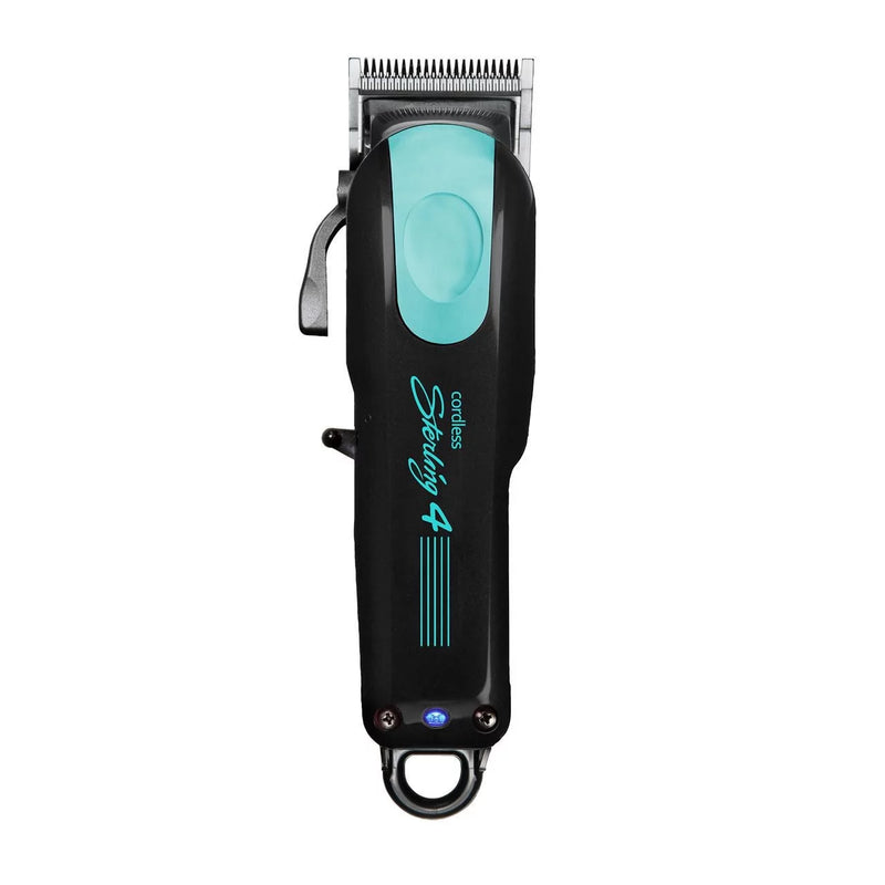 WAHL Limited Edition Cordless Sterling 4 Clipper (Black/Aqua)