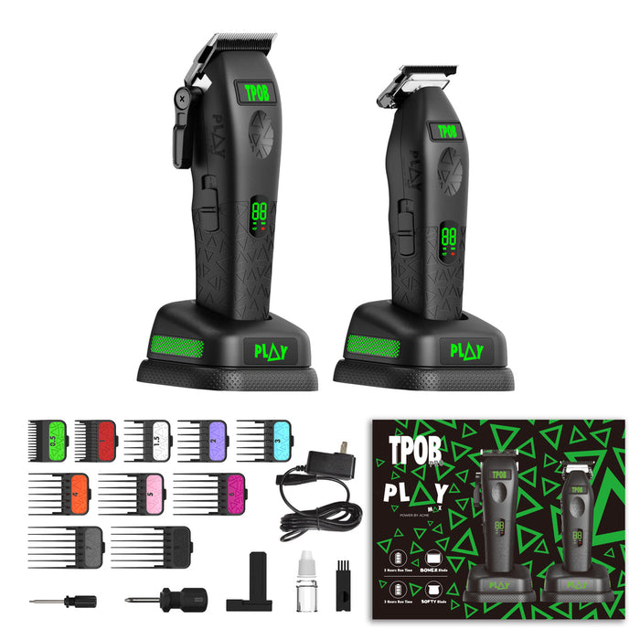 TPOB Play Max Clipper + Trimmer Bundle (Blackout Edition)