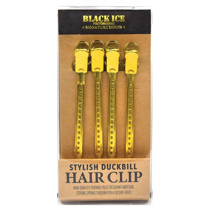 Black Ice Stylish Duckbill Hair Clip