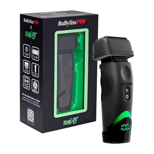 BaBylissPRO® x Tomb45® Wireless Charging Double-Foil Shaver FXT45FS