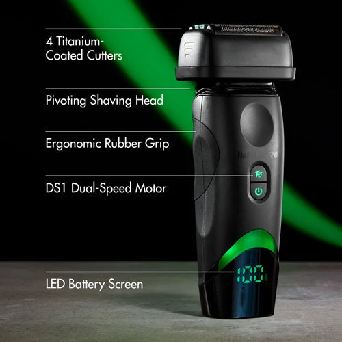 BaBylissPRO® x Tomb45® Wireless Charging Double-Foil Shaver FXT45FS