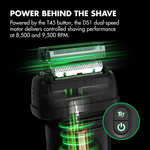 BaBylissPRO® x Tomb45® Wireless Charging Double-Foil Shaver FXT45FS