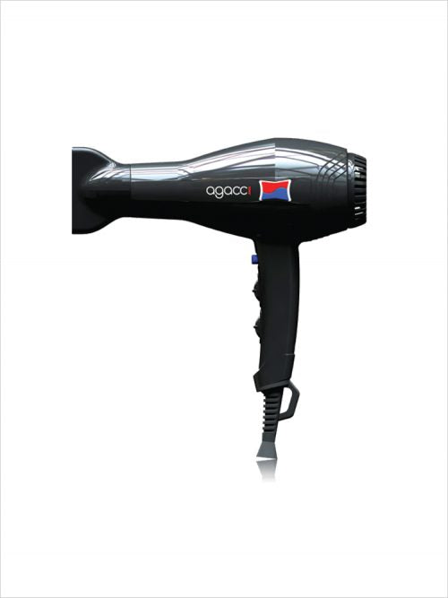 H2PRO AGACCI A2000 LIGHTWEIGHT HAIR DRYER – BLACK
