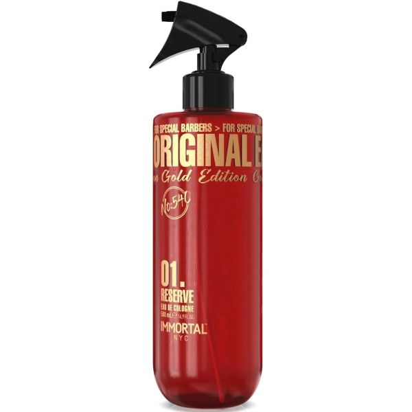 IMMORTAL NYC RESERVE 01 GOLD EDITION EAU DE COLOGNE 16.9OZ