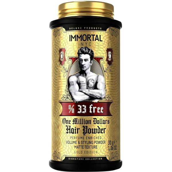 IMMORTAL NYC One Million Dollars Styling Hair Powder 30g