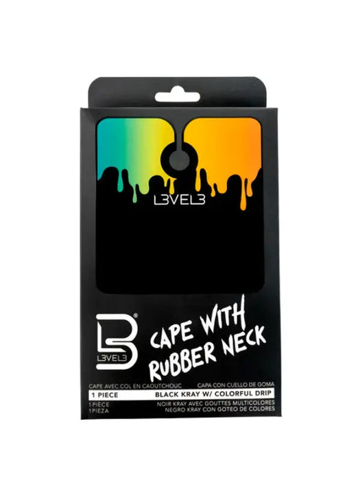 L3VEL3  Professional Rubber Neck Cutting Cape