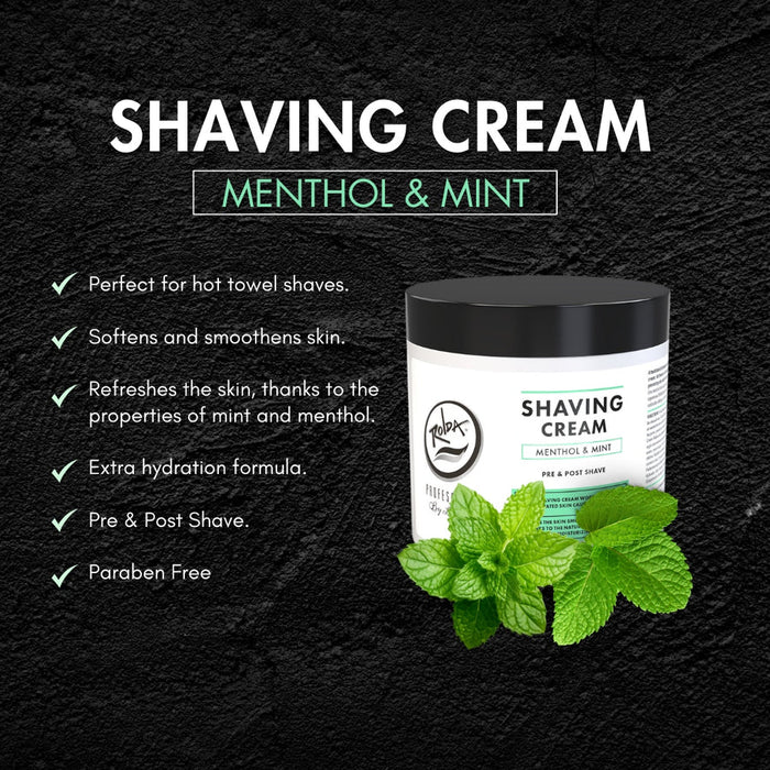 Rolda Menthol & Mint Shaving Cream For Sensitive Skin