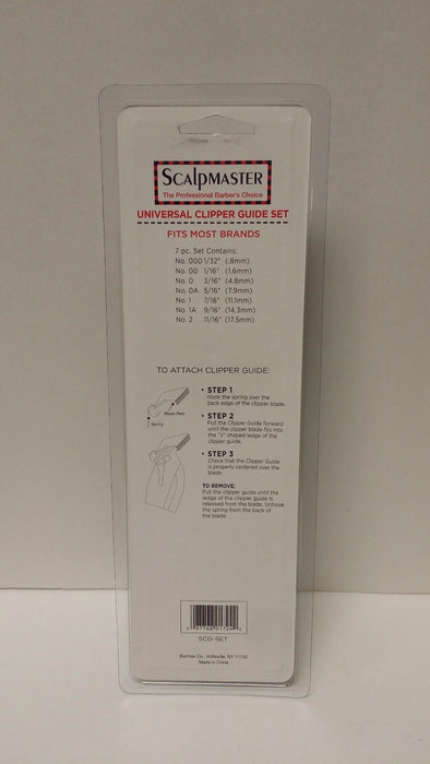 ScalpMaster Universal Clipper Guide Set (Fits Most Brands)