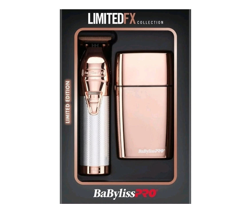 BaByliss PRO GoldFX Collection Combo - FX787G Trimmer & FXFS2G Shaver