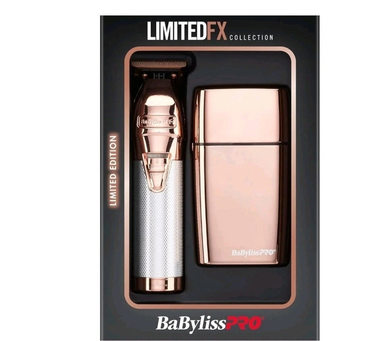 BaByliss PRO GoldFX Collection Combo - FX787G Trimmer & FXFS2G Shaver