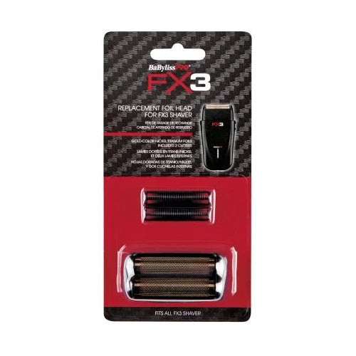 BaBylissPRO Replacement Foil Head & Cutters For FX3 Shaver | FXX3RFB