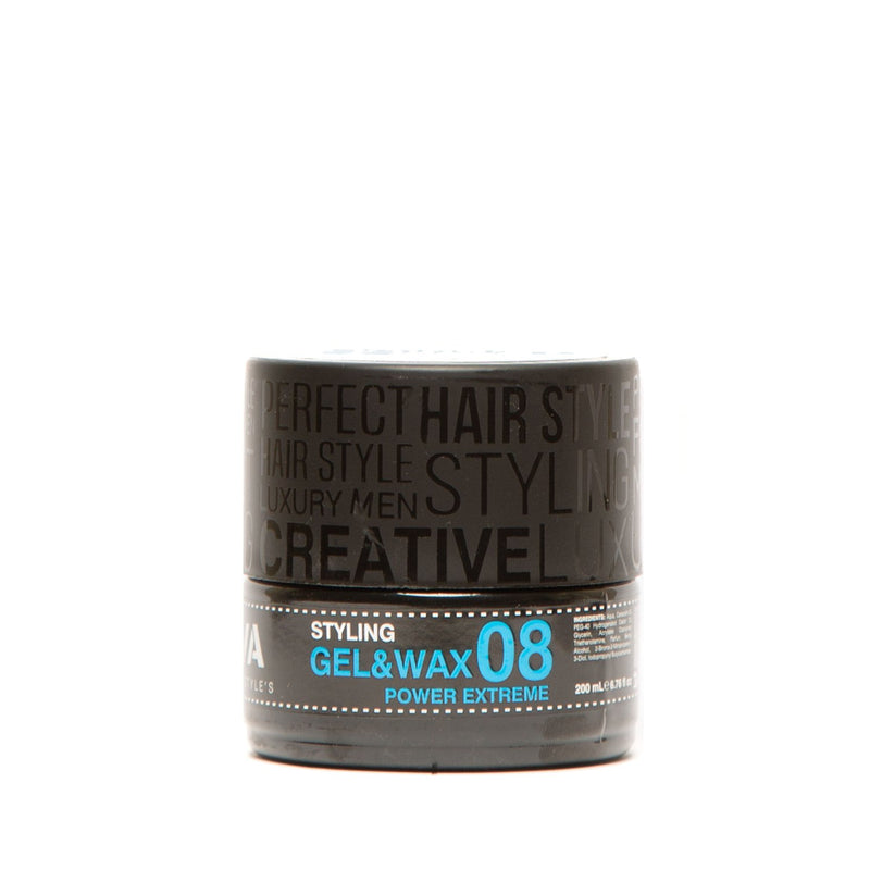 AGIVA Hair Styling GEL 08 (Shinney Finish) Extreme Power Hold 200 mL