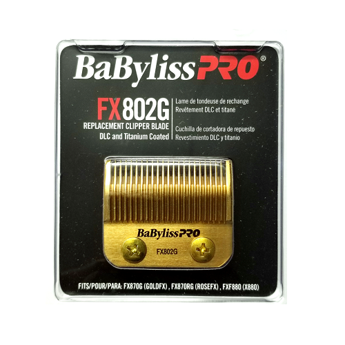 Babyliss PRO FX802G Gold Titanium Clipper Blade