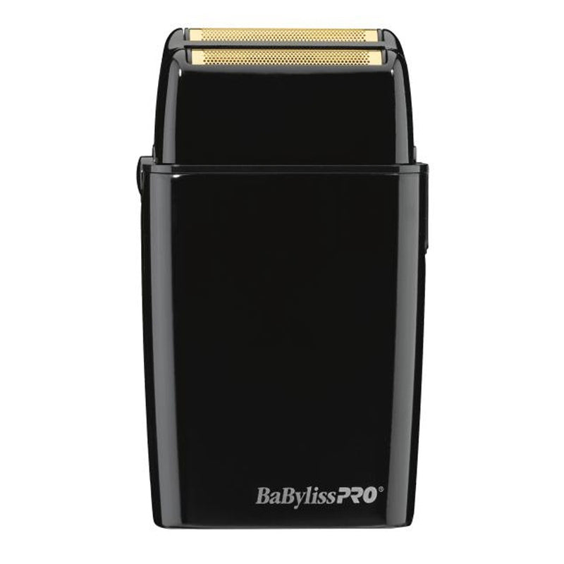 BaBylissPRO FX02 Metal Double Foil Cordless Shaver (Black)