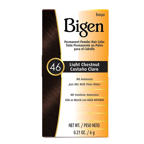 Bigen Permanent Hair Color (46 - Light Chesnut)
