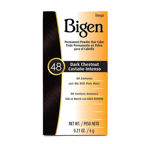Bigen Permanent Hair Color (48 - Dark Chestnut)