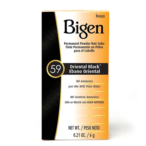 Bigen Permanent Hair Color (59 - Oriental Black)