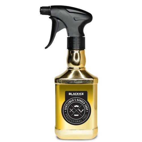 Black Ice Barber Shop Spray Bottle Gold - 10oz