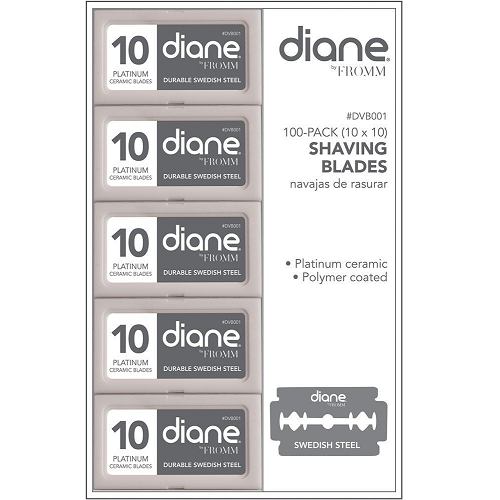 Diane Double Edge Shaving Blades -100ct