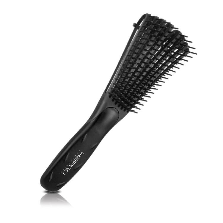 H2PRO Free Moving Detangle Brush Black