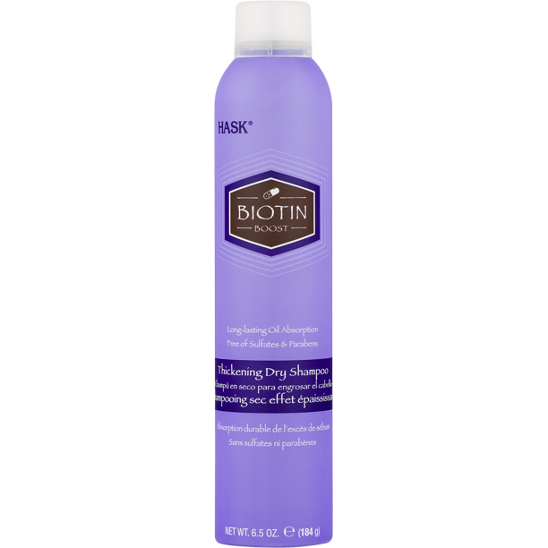 HASK Biotin Aluminum-Free Thickening Dry Shampoo, 9.6oz