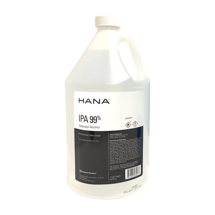 Hana Spa Products IPA 99% Isopropyl Gallon
