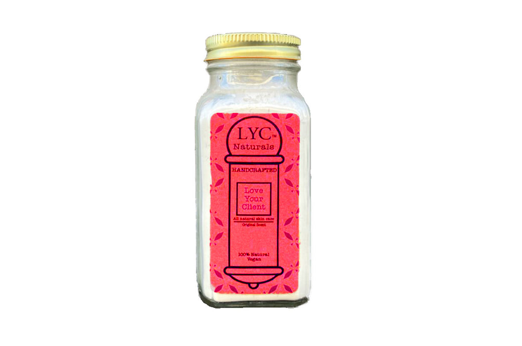 LYC - All Natural Skin Talc Powder, Red Scent