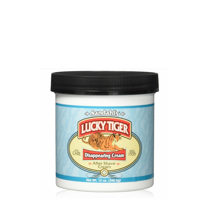 Lucky Tiger Disappearing Menthol Cream, 12 oz