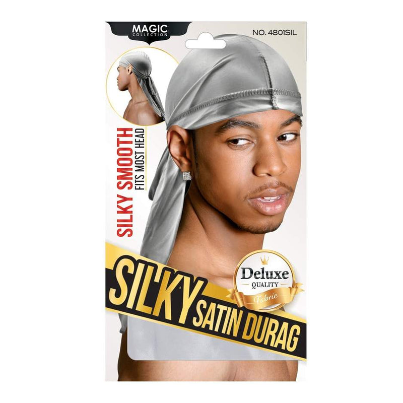 Magic Silky Satin Durag  (8 Colors)