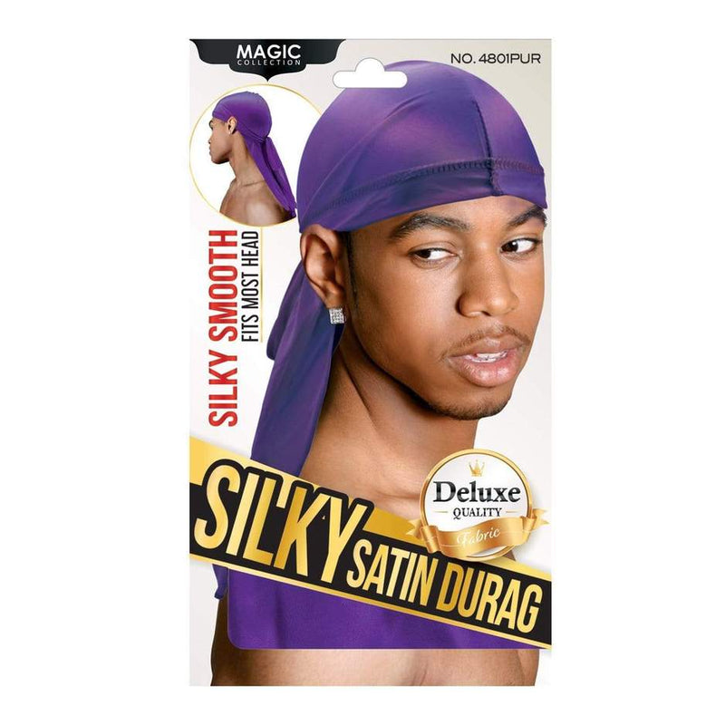 Magic Silky Satin Durag  (8 Colors)